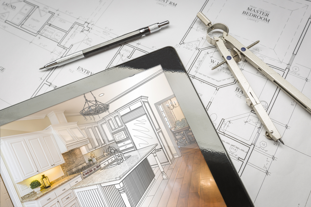 Design off plan, Kitchen design