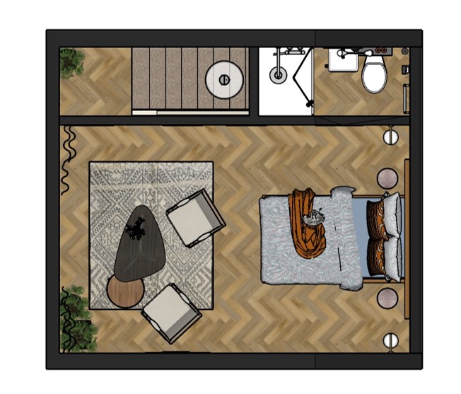 Plan view, Loft Conversion