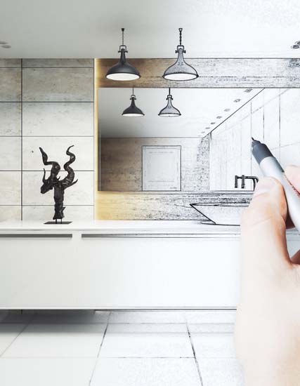 Bathroom Design off plan