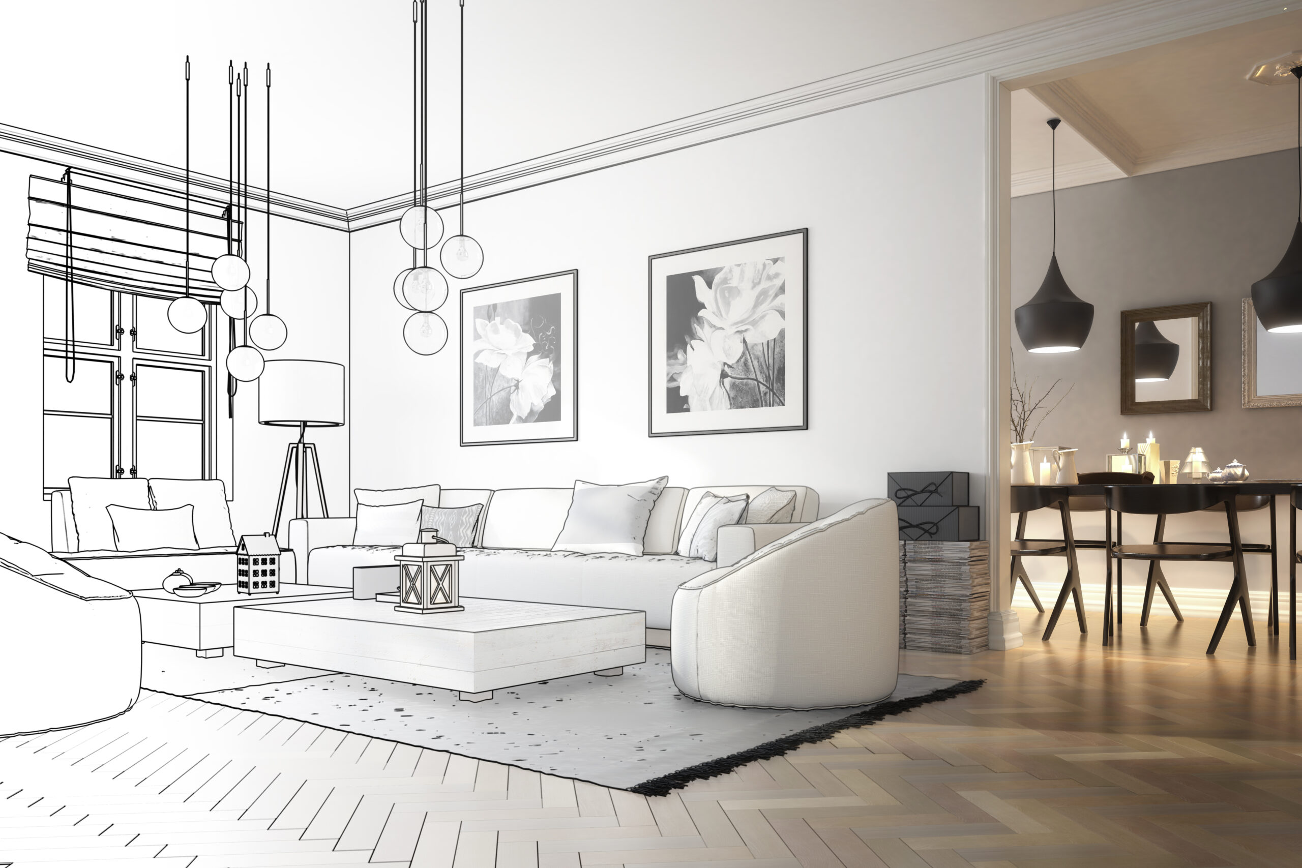 Living Room, Dining room